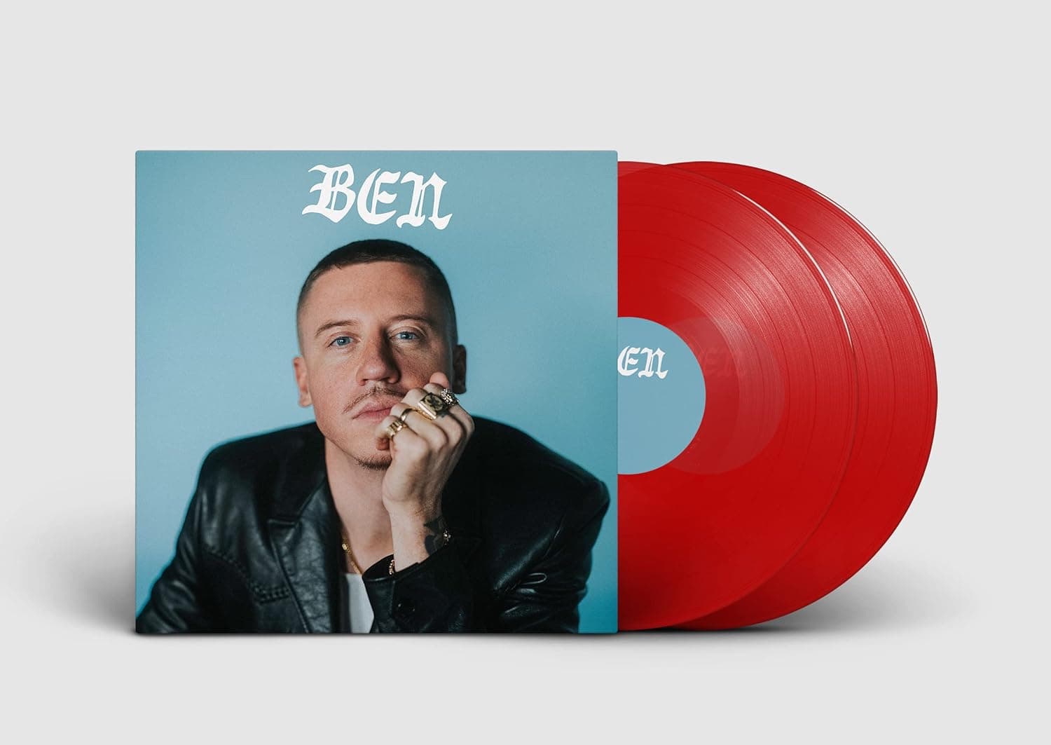 BEN (Amazon Exclusive) (Translucent Red Vinyl) por Macklemore — capa do álbum