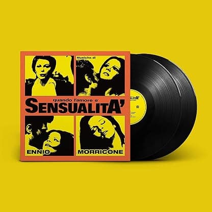 Quando l'amore Š sensualit… [2 LP] por Ennio Morricone — capa do álbum