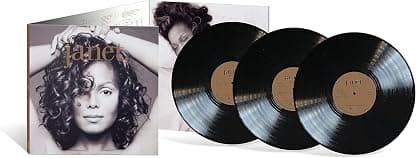 janet. [Deluxe Edition 3 LP] por Janet Jackson — capa do álbum