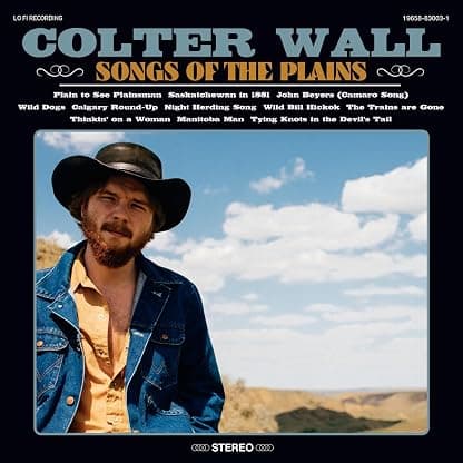 SONGS OF THE PLAINS (RED VINYL) por Colter Wall — capa do álbum