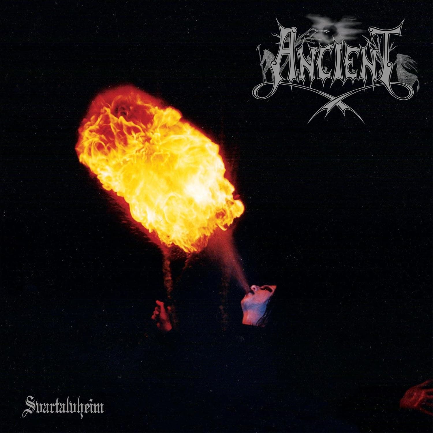 SVARTALVHEIM (LIMITED GOLD/BLACK MARBLED VINYL) por Ancient — capa do álbum