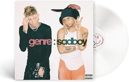 genre : sadboy [Translucent Clear LP] por mgk & Trippie Redd — capa do álbum