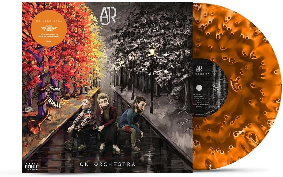 AJR - OK ORCHESTRA [Ghostly Orange Vinyl] por AJR — capa do álbum