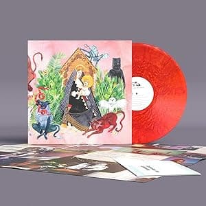 I Love You, Honeybear Single LP Pearlescent Red por Father John Misty — capa do álbum
