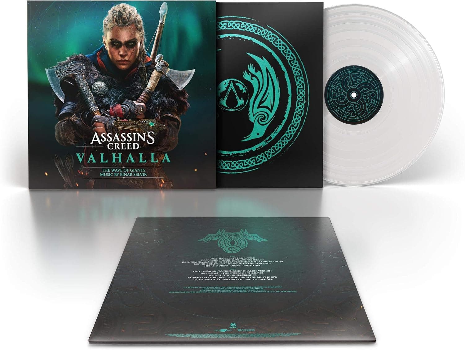 Assassin's Creed Valhalla: The Wave of Giants - Retail - Opaque White [Disco de Vinil] por Einar Selvik — capa do álbum