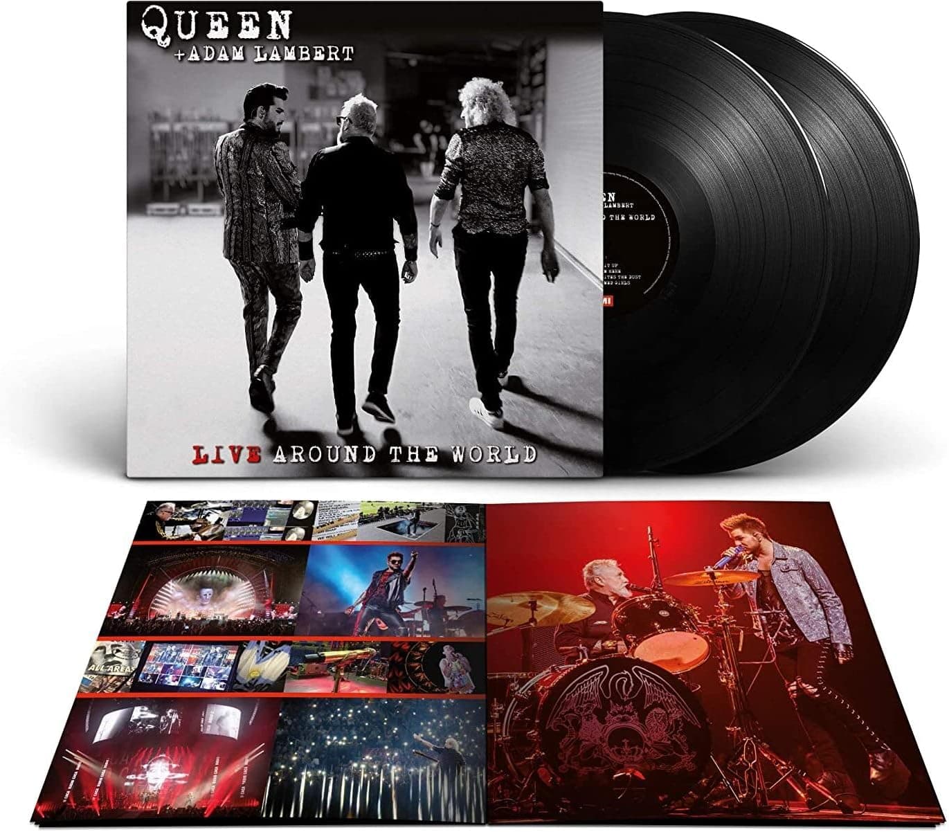 Live Around The World [2 LP] [Disco de Vinil] por Queen & Adam Lambert — capa do álbum