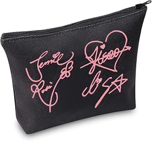 BLUPARK Mercadoria K-pop: bolsa de maquiagem presente para fãs de presente para amantes, Preto, Bpink por Artista não identificado — capa do álbum