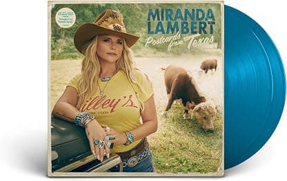 Postcards from Texas[Sea Blue 2 LP] por Miranda Lambert — capa do álbum