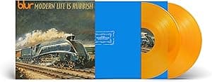 Modern Life Is Rubbish (30th Anniversary Edition) [National Album Day Limited Orange Vinyl] por Blur — capa do álbum