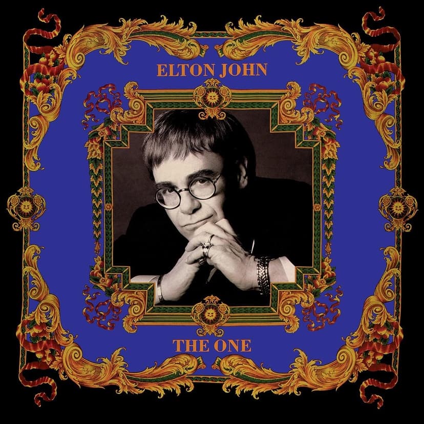 The One [2 LP] por Elton John — capa do álbum