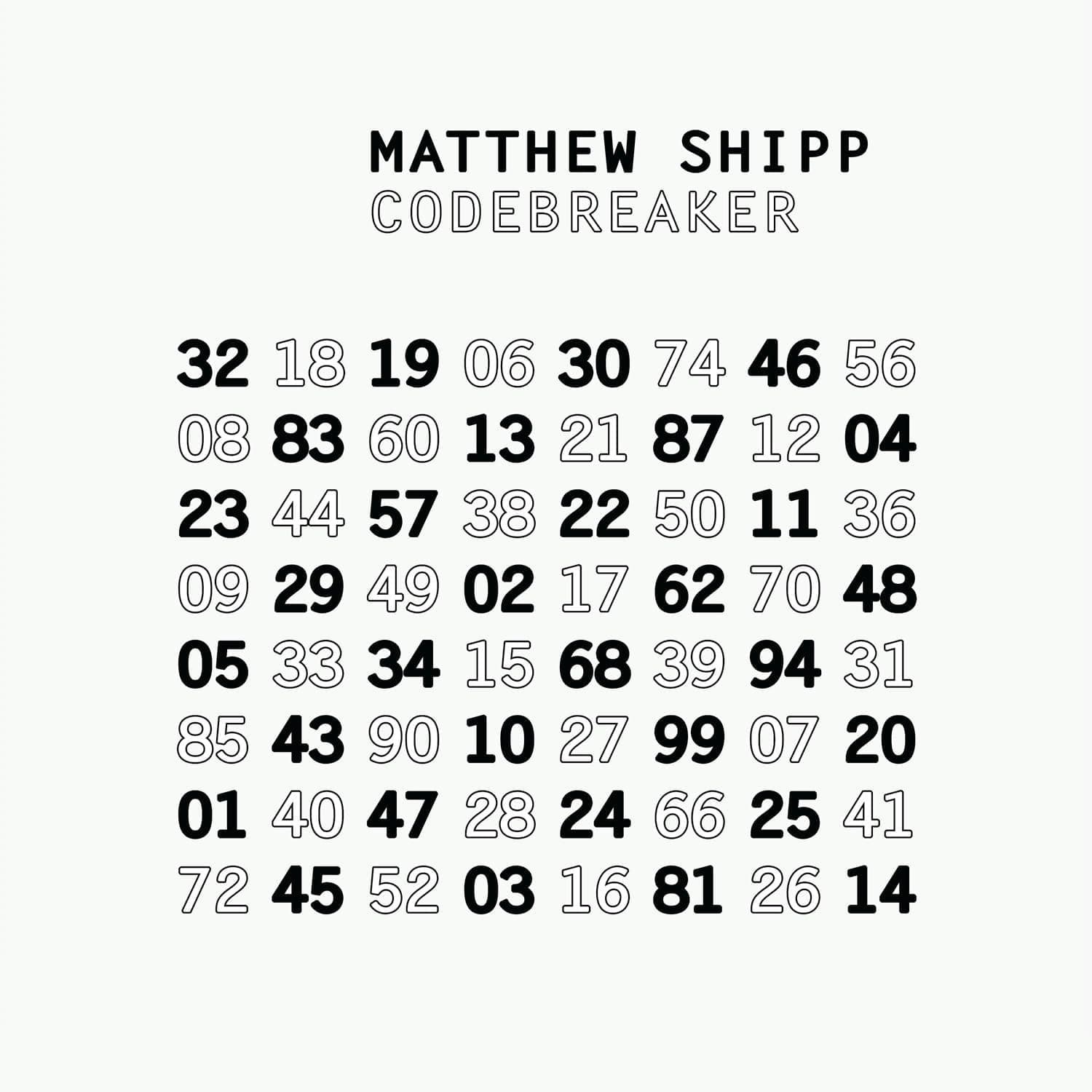 Codebreaker [Disco de Vinil] por Matthew Shipp — capa do álbum