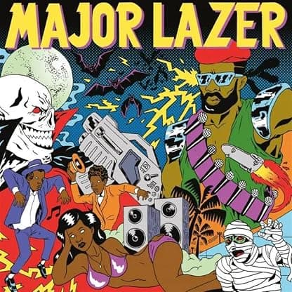 Guns Don't Kill People Lazers Do: 15th Anniversary - Clear Vinyl por Major Lazer — capa do álbum