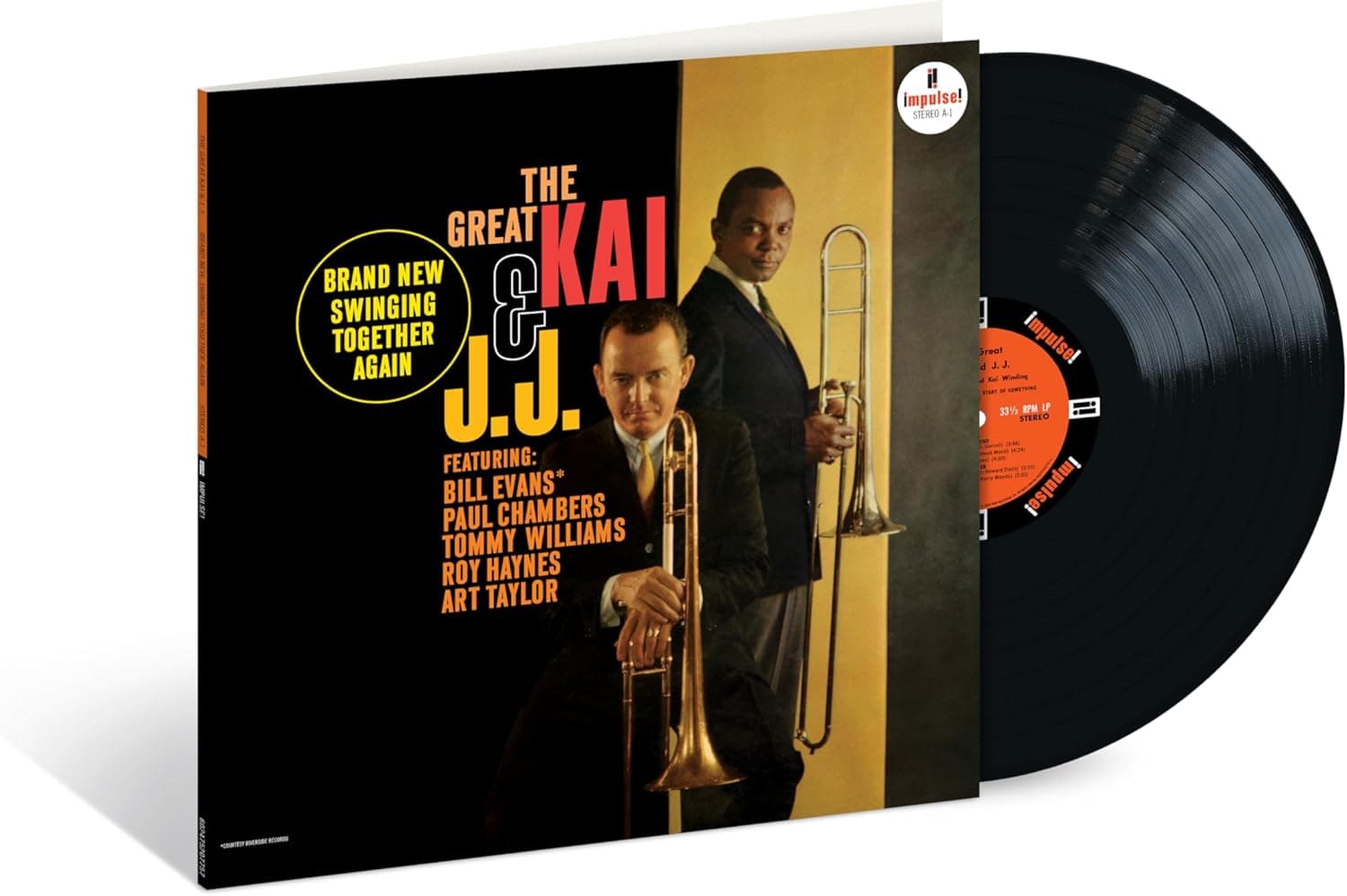 The Great Kai & J. J. [VINYL] por J.J. Johnson Kai Winding — capa do álbum