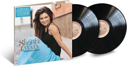 Greatest Hits [2 LP] por Shania Twain — capa do álbum