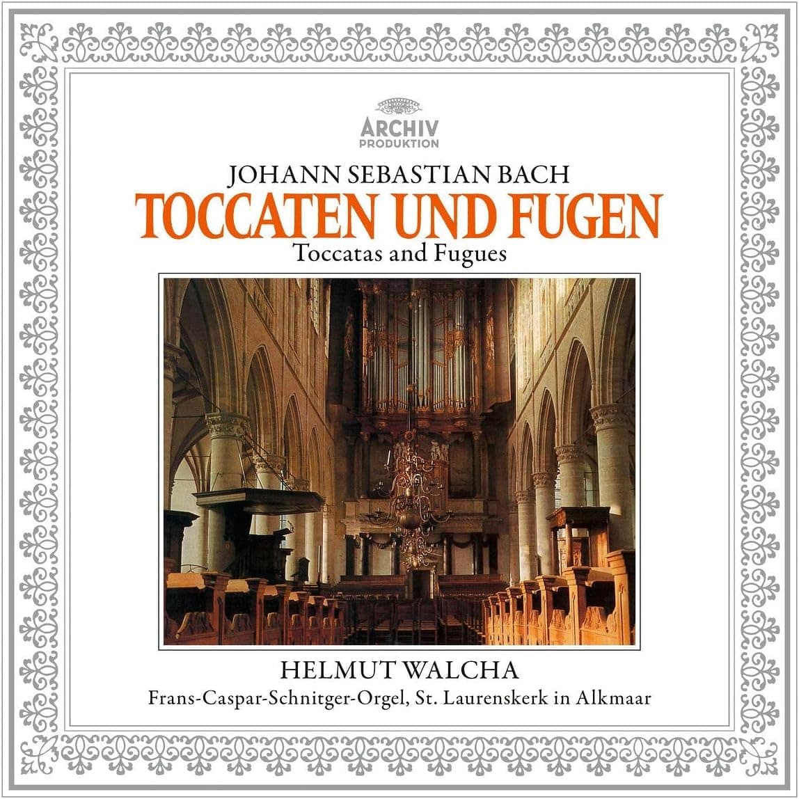 J.S. Bach: Toccata And Fugues por Helmut Walcha — capa do álbum