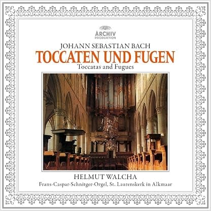 J.S. Bach: Toccata And Fugues por Helmut Walcha — capa do álbum