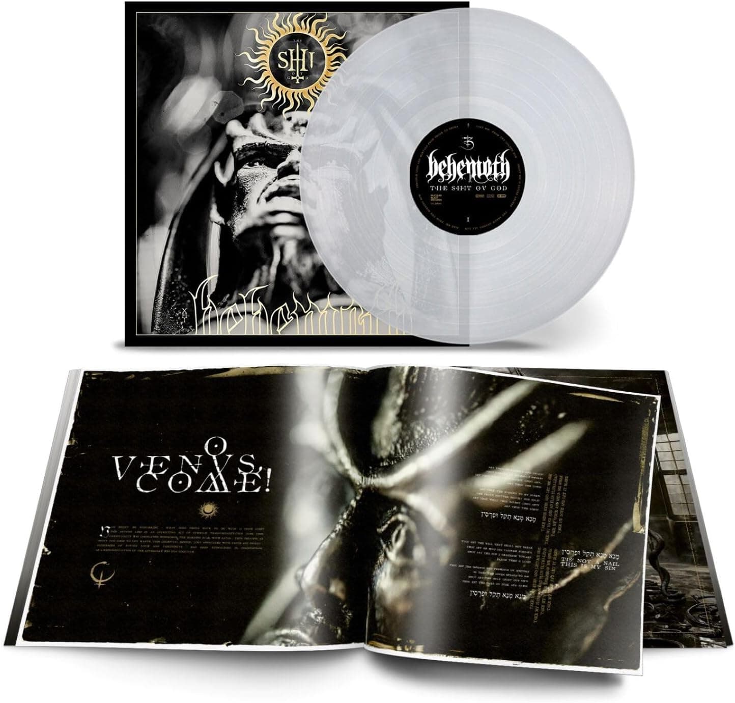 The Shit Ov God (CLEAR VINYL) [VINYL] por Behemoth — capa do álbum