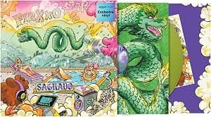 FERXXO VOL X: Sagrado [Amazon Exclusive - Green Glitter 2 LP] por Feid — capa do álbum