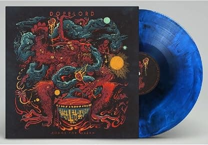 SONGS FOR SATAN (BLUE VINYL) por Dopelord — capa do álbum