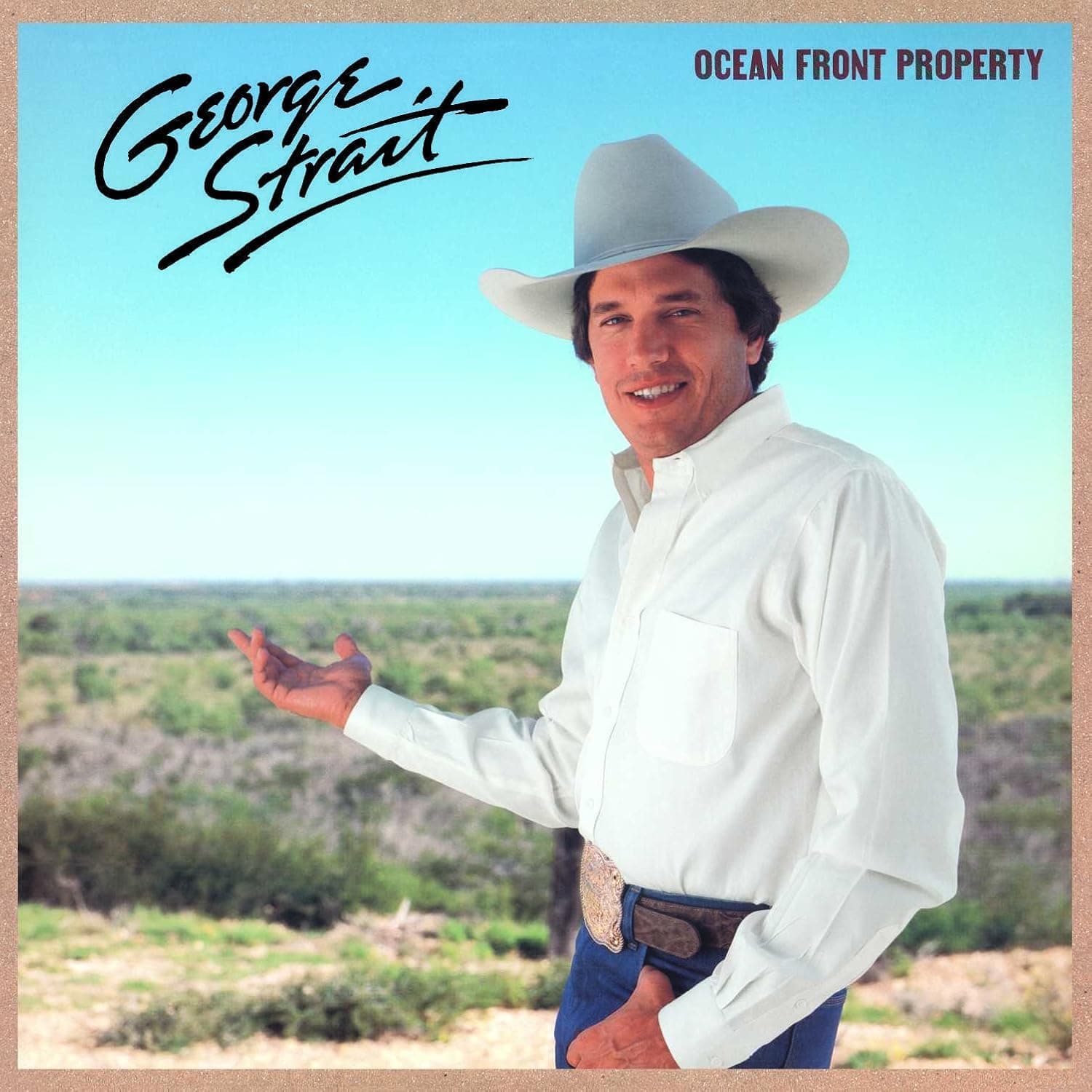 Ocean Front Property [Disco de Vinil] por George Strait — capa do álbum