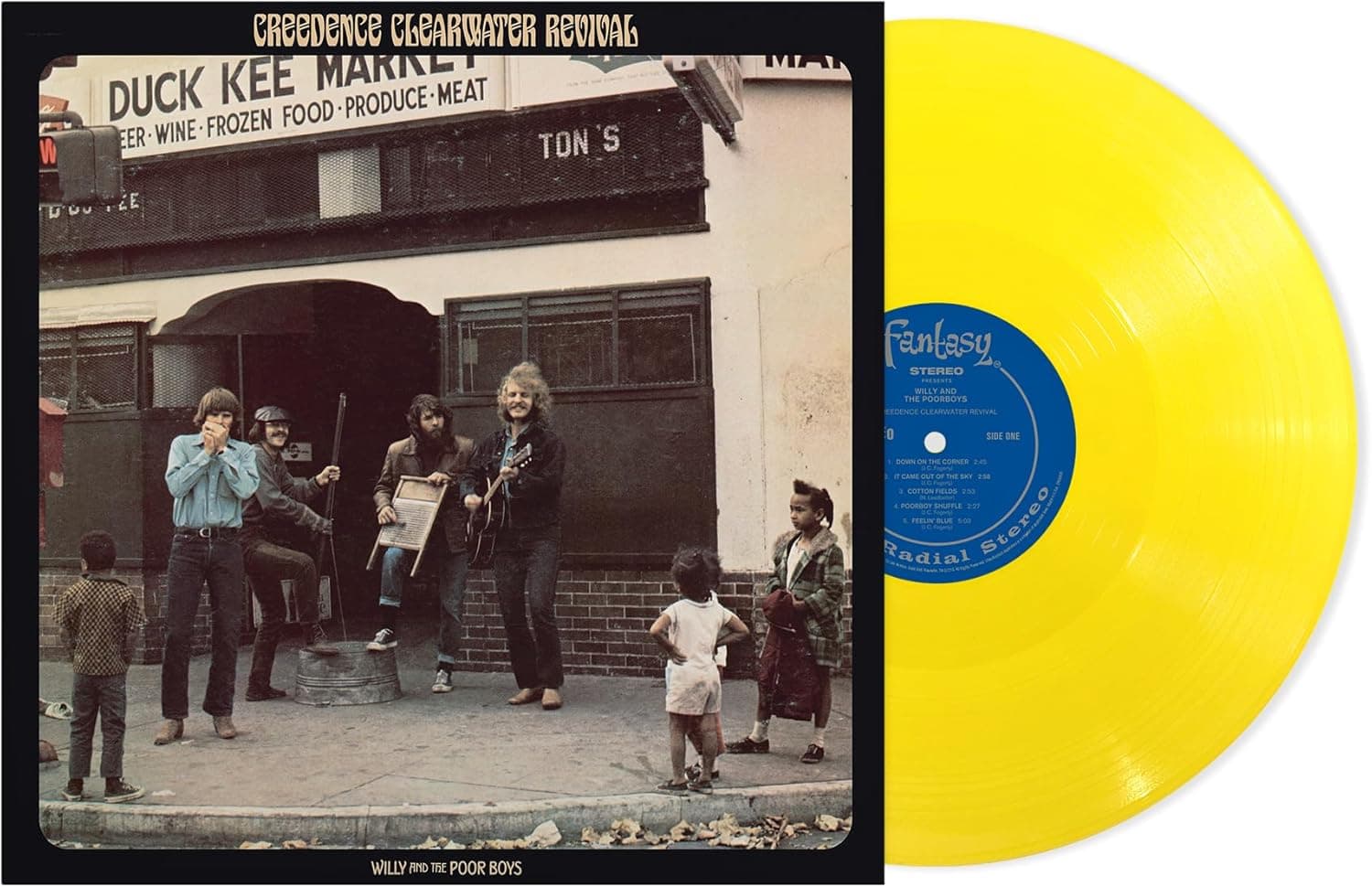 Willy And The Poor Boys [Canary Yellow LP] por Creedence Clearwater Revival — capa do álbum