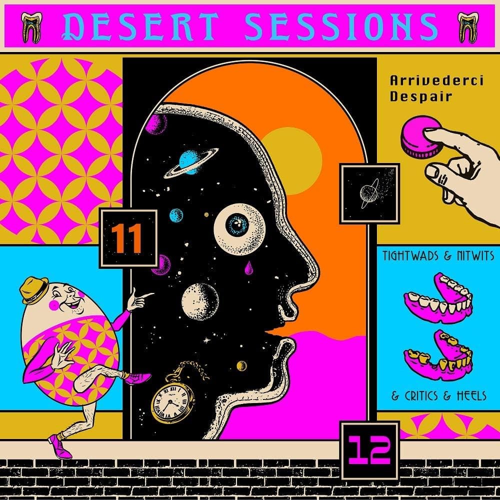 Vols. 11 & 12 [Disco de Vinil] por Desert Sessions — capa do álbum