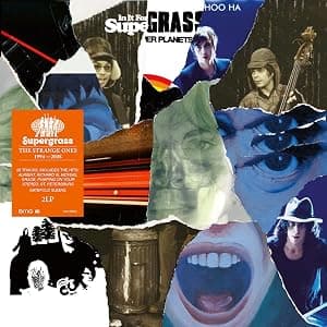 The Strange Ones: 1994-2008[2 LP] por Supergrass — capa do álbum