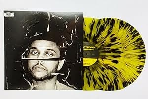Beauty Behind The Madness (5th Anniversary Edition) [Yellow w/ Black Splatter 2 LP] por The Weeknd — capa do álbum