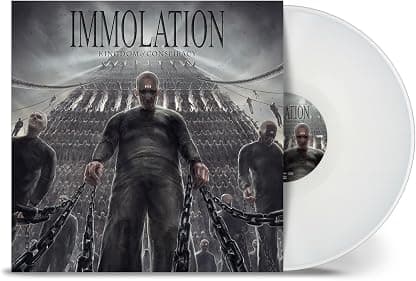 Kingdom of Conspiracy - White por Immolation — capa do álbum