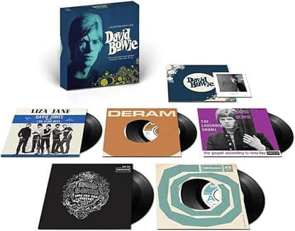 Laughing With Liza: The Vocalion and Deram Singles 1964-1967 por David Bowie — capa do álbum