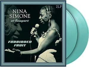 At Newport / Forbidden Fruit - Ltd 180gm Turquoise Vinyl por Nina Simone — capa do álbum