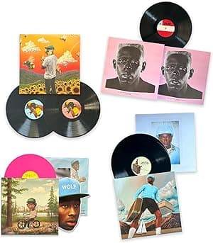 Tyler The Creator "Okonma" Vinyl Collection: Flower Boy / Igor / Call Me If You Get Lost / Wolf por Tyler The Creator — capa do álbum