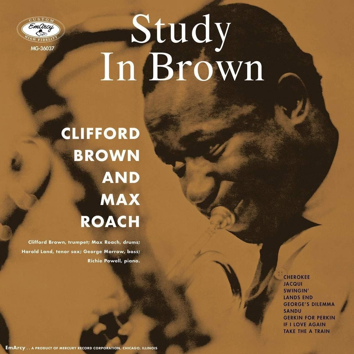 A Study In Brown (Verve Acoustic Sounds Series) [LP] por Clifford Brown & Max Roach — capa do álbum