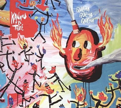 Quema Quema Quema [Disco de Vinil] por Kanaku y el tigre — capa do álbum
