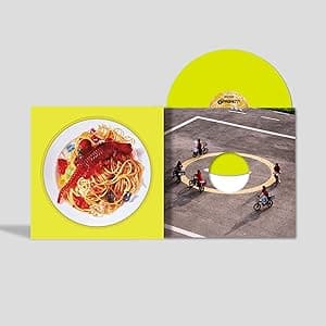 1st Single Album "SPAGHETTI"[Neon Yellow Vinyl] [US Exclusive] por Le Sserafim — capa do álbum