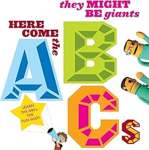 HERE COME THE ABCS (CLEAR VINYL) por They Might Be Giants — capa do álbum