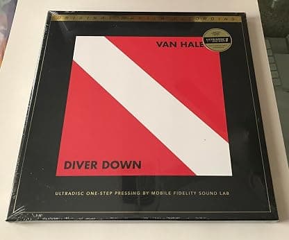Diver Down 1 Step 180 G 45 Prm Limited/Numbered M por Halen Van — capa do álbum
