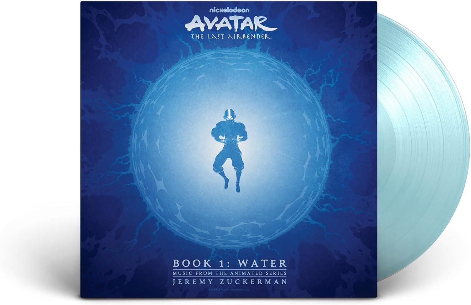 Avatar: The Last Airbender - Book 1: Water (Music From The Animated Series)[Light Blue 2 LP] por Jeremy Zuckerman — capa do álbum
