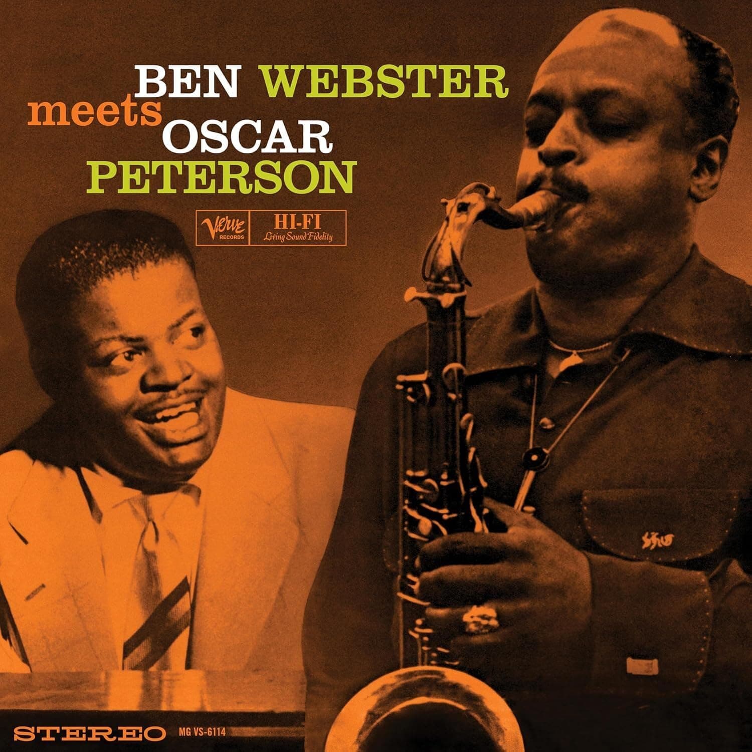 Ben Webster Meets Oscar Peterson (Acoustic Sounds) [VINYL] por Ben Webster & Oscar Peterson — capa do álbum