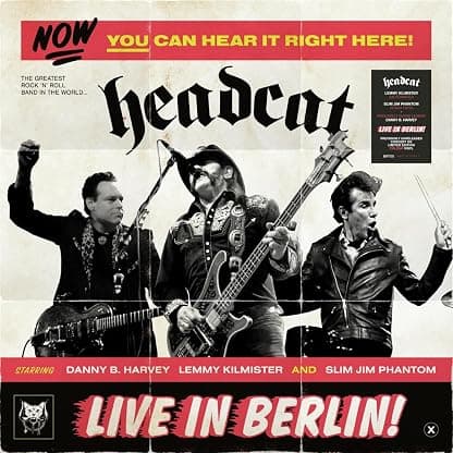Live In Berlin por HeadCat — capa do álbum