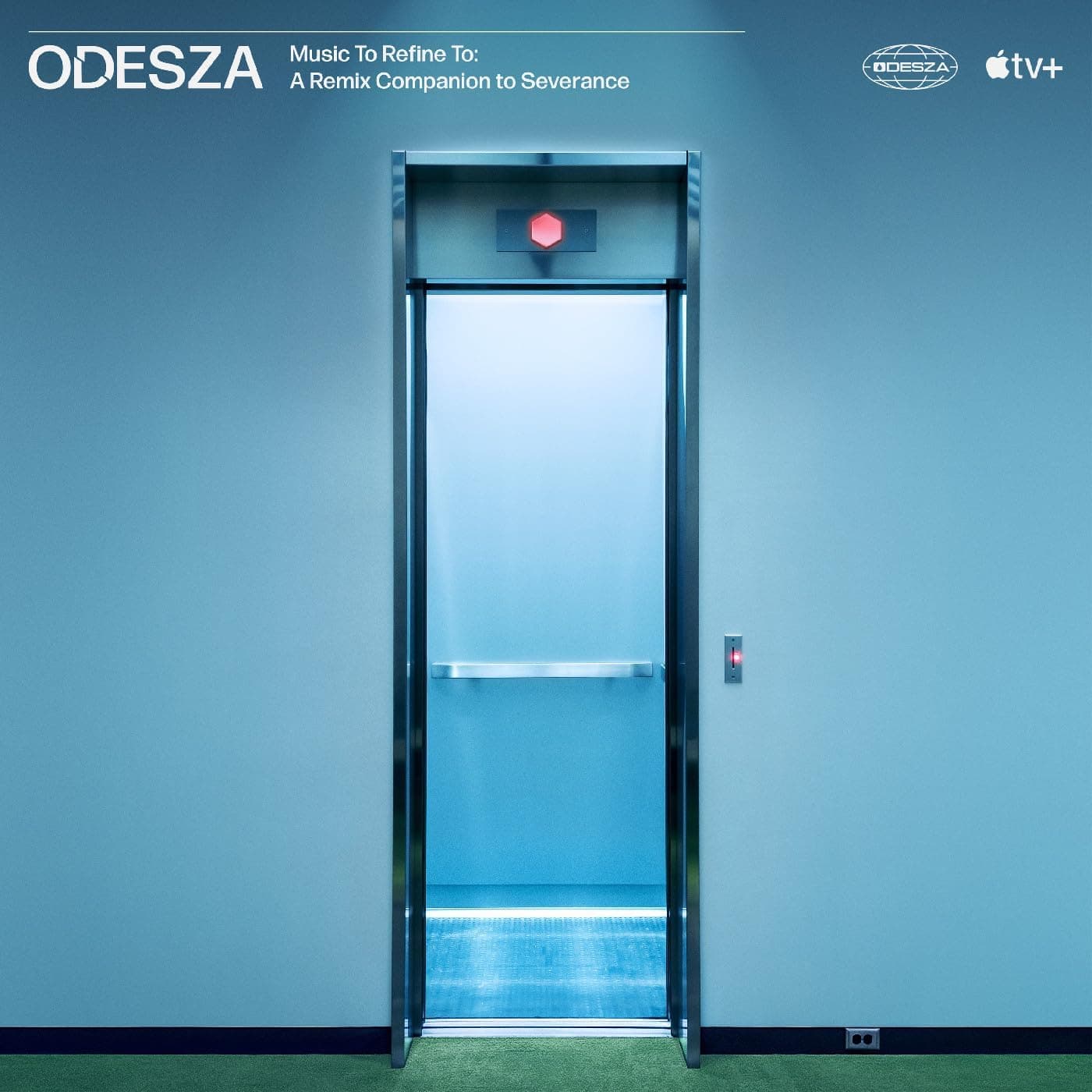 Music To Refine To: A Remix Companion To Severance (PEARL / SUNRISE TRANSPARENT VINYL) por Odesza — capa do álbum