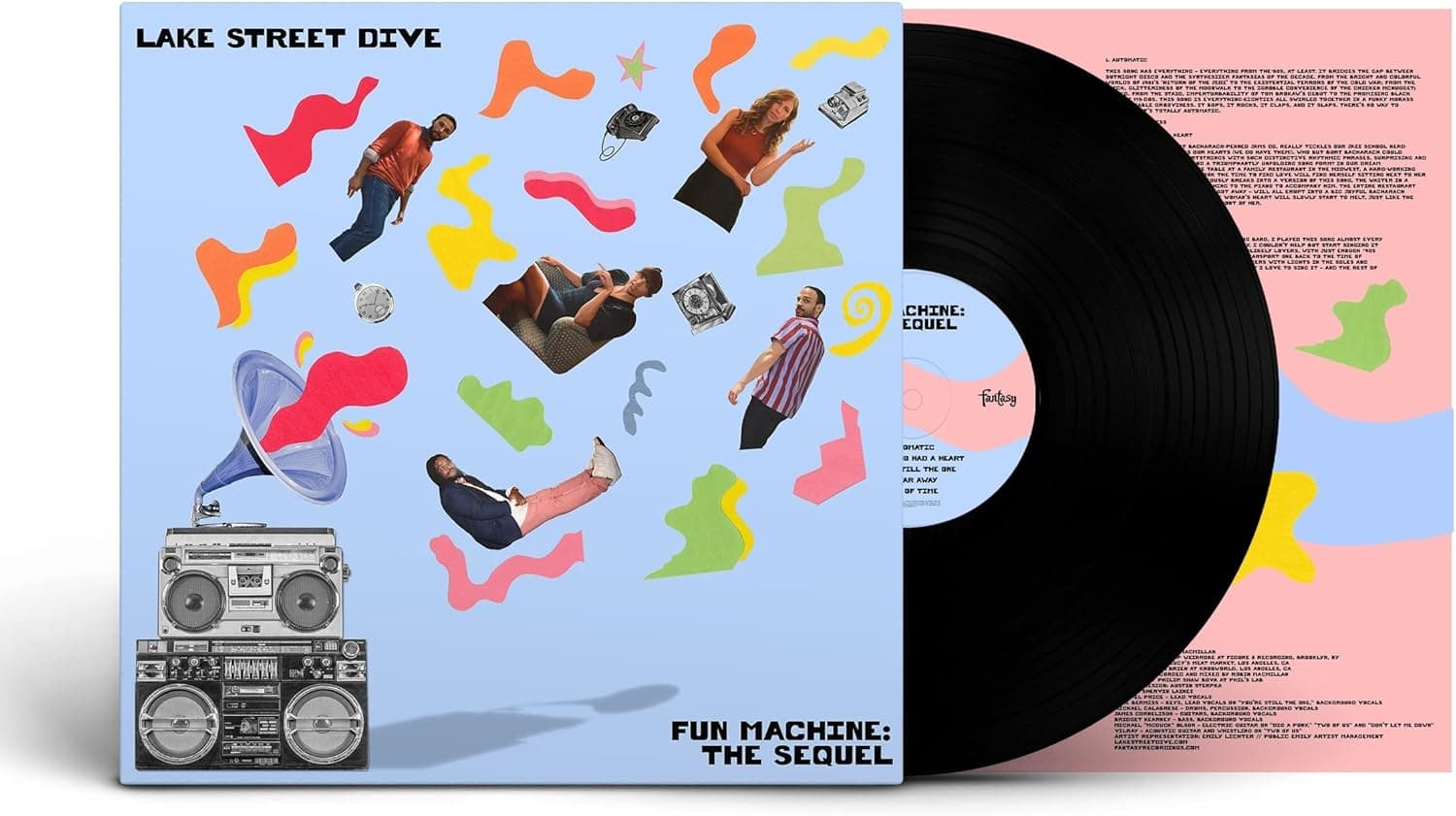 Fun Machine: The Sequel [LP] por Lake Street Dive — capa do álbum