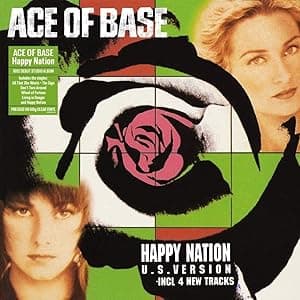 Happy Nation [140-Gram Clear Vinyl] [Disco de Vinil] por Ace of Base — capa do álbum