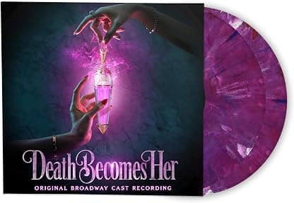 Death Becomes Her (Original Broadway Cast Recording)[Potion Purple 2 LP] por Various Artists — capa do álbum