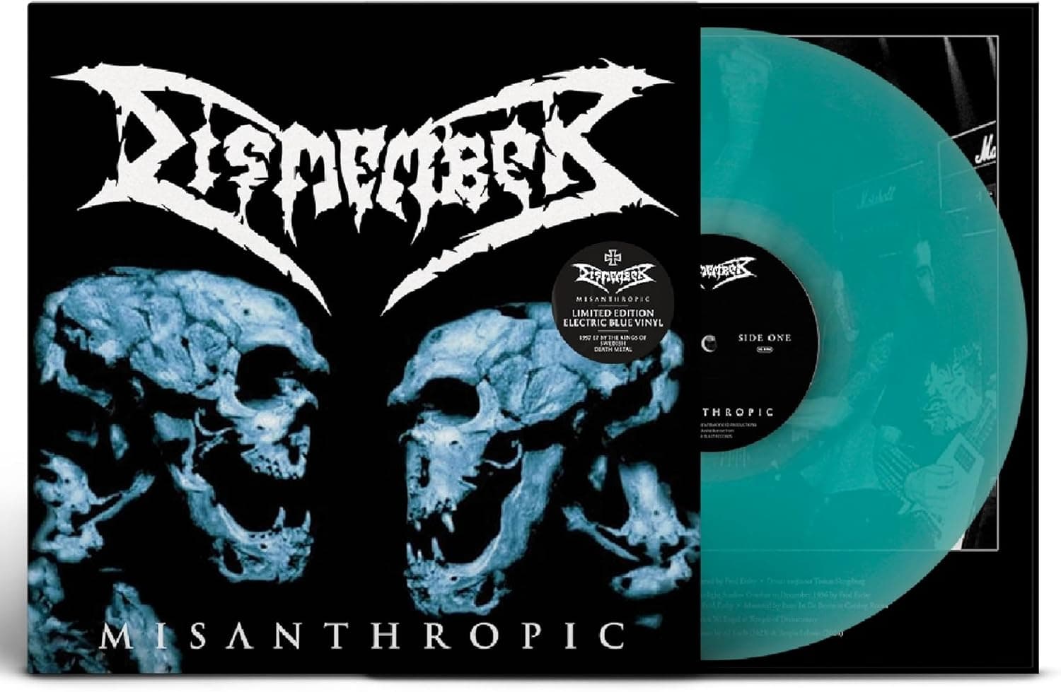 MISANTHROPIC (ELECTRIC BLUE VINYL) [VINYL] por Dismember — capa do álbum