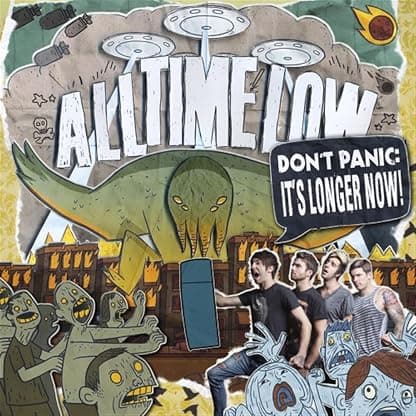 Don't Panic: It's Longer Now [Disco de Vinil] por All Time Low — capa do álbum