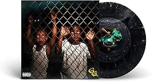 GHETTO GODS [Black w/ Gold Swirl 2 LP] por Earthgang — capa do álbum