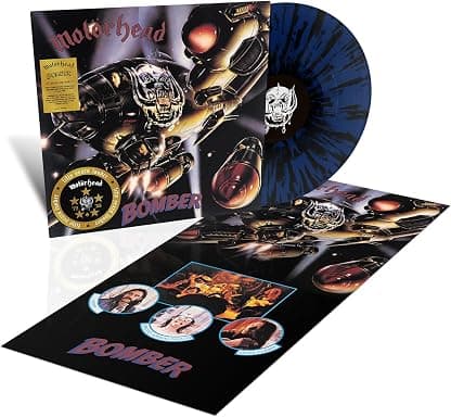 Bomber (50th Anniversary)[Dark Blue/Black Splatter LP] [Half-Speed] por Motörhead — capa do álbum