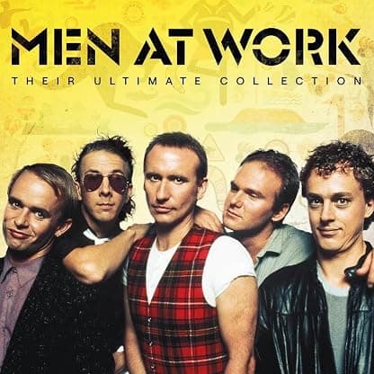 MEN AT WORK - Their ultimate collection por Men at Work — capa do álbum