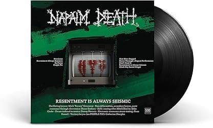 RESENTMENT IS ALWAYS SEISMIC - A FINAL THROW OF THROES por Napalm Death — capa do álbum